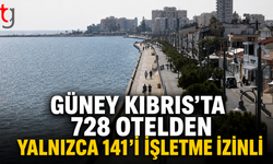 Güney Kıbrıs’ta 728 Otelden Yalnızca 141’i İşletme İzinli