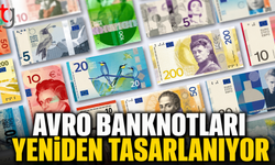 Avro Banknotları Yeniden Tasarlanıyor