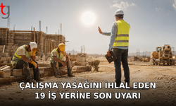 GÜNEŞ ALTINDA İŞÇİ ÇALIŞTIRAN 19 İŞ YERİ TESPİT EDİLDİ