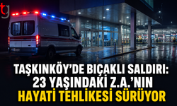 Taşkınköy’de Bıçaklı Saldırı: 23 Yaşındaki Z.A.’nın Hayati Tehlikesi Sürüyor