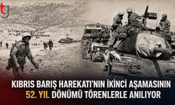 Kıbrıs Barış Harekatı’nın İkinci Aşamasının 52. Yıl Dönümü Törenlerle Anılıyor