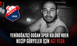 Yeniboğaziçi Doğan Spor Kulübü’nden Necip Güryeler İçin Acı Veda