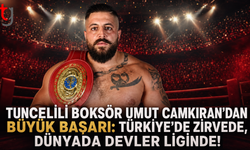 Tuncelili Boksör Umut Camkıran’dan Büyük Başarı: Türkiye’de Zirvede, Dünyada Devler Liginde!