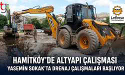 Hamitköy’de Altyapı Çalışması: Yasemin Sokak’ta Drenaj Çalışmaları Başlıyor