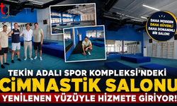 Tekin Adalı Spor Kompleksi'ndeki Cimnastik Salonu Yenilenen Yüzüyle Hizmete Giriyor!