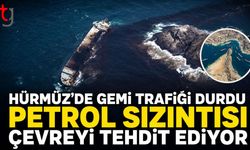 Hürmüz'de Gemi Trafiği Durdu, Petrol Sızıntısı Çevreyi Tehdit Ediyor