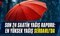 Son 24 Saatin Yağış Raporu: En Yüksek Yağış Serdarlı'da