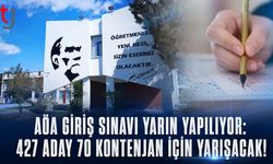 AÖA Giriş Sınavı Yarın Yapılıyor: 427 Aday 70 Kontenjan İçin Yarışacak!
