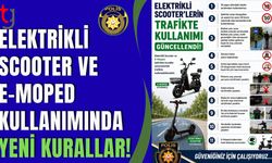 Elektrikli Scooter ve E-Moped Kullanımında Yeni Kurallar: 50 Kilometrenin Üzerindeki Yollarda Yasaklandı!