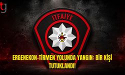 Ergenekon-Tirmen Yolunda Yangın Alarmı