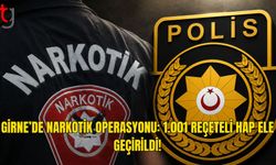 Girne’de 1.001 Yeşil Reçeteli Hapla Yakalandı