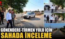 Gönendere-Tirmen Yoluna Çift Taraflı Kaldırım Geliyor