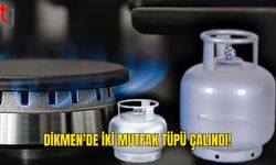 Evin Bahçesindeki İki Mutfak Tüpü Çalındı