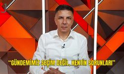 Amcaoğlu: “Gündemimiz Seçim Değil, Kentin Sorunları”