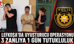Lefkoşa’da Yasaklı Madde Operasyonu: 3 Zanlı Mahkemede