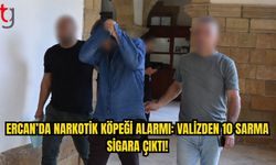Ercan’da Valiz Kontrolü: 10 Sarma Sigara Emare Alındı