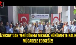 Özersay: Temiz Siyasetten Taviz Vermeden Hizmete Devam Edeceğiz
