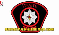 Park Halindeki Araçta Yangın Paniği