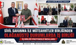 Olağanüstü Durumlar İçin İş Birliği Protokolü İmzalandı