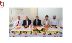 Üstel: Tatlısu’ya Sosyal Konut, Ülke Geneline Yeni Projeler