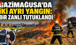 Gazimağusa’da İki Ayrı Yangın: Bir Zanlı Tutuklandı