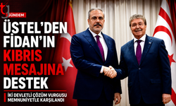 Üstel: Türkiye’nin İki Devletli Çözüm Mesajı Son Derece Değerli