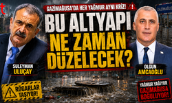 Gazimağusa’da altyapı sınıfta kaldı: Her yağmur aynı manzara