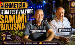 Mehmetçik Üzüm Festivali’nde Samimi Buluşma: Ersin Tatar’a Halktan Yoğun İlgi