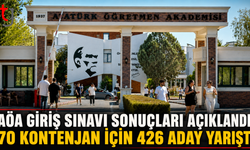 AÖA Giriş Sınavı Sonuçları Açıklandı: 70 Kontenjan İçin 426 Aday Yarıştı