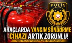 Yeni Trafik Düzenlemesi: Araçlarda Söndürücü Şartı