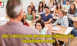 KKTC’li Öğrencilere Türkiye’de Özel Kontenjan İmkânı