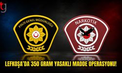 Lefkoşa’da 350 Gram Yasaklı Madde Ele Geçirildi