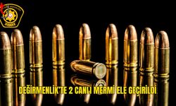 Polis aramasında mermi ele geçirildi