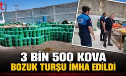 70 Tonu Bulan Bozuk Turşu İmha Edildi