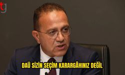 Şahali’den DAÜ yönetimindeki değişikliğe sert tepki
