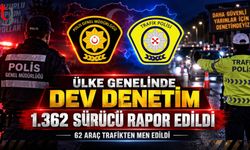 Asayiş ve Trafik Denetimlerinde 14 Kişi Tutuklandı