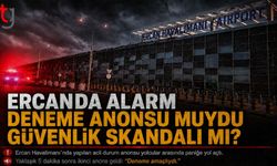 Ercan Havalimanı’nda 5 Dakikalık Panik