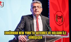 Erhürman, BM temasları için New York’a gidiyor