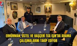 Girne Açıklarındaki Arama Operasyonu TCG IŞIN’dan İzleniyor