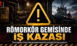 Gazimağusa Limanı’nda Korkutan İş Kazası