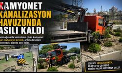 Aşırı Sürat İddiası: Kamyonet Arıtma Tesisine Savruldu