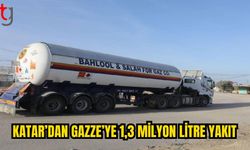 Katar’dan Gazze’ye 1,3 milyon litre yakıt desteği