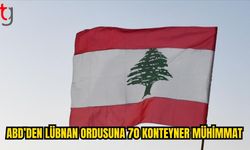 Beyrut Limanı’nda 70 konteynerlik askeri yardım