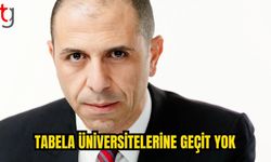 Özersay: Tabela üniversitelerinin izinleri iptal edilmeli