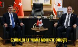 Ziya Öztürkler, Cevdet Yılmaz’ı Meclis’te kabul etti