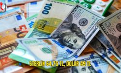 Sterlin, Euro ve Dolar fiyatları açıklandı