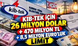 KIB-TEK İÇİN 26 MİLYON DOLAR + 470 MİLYON TL + 8,5 MİLYON EURO’LUK LİMİT