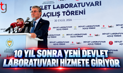 10 YIL SONRA YENİ DEVLET LABORATUVARI HİZMETE GİRİYOR
