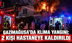 Gazimağusa’da klima yangını: 2 kişi hastaneye kaldırıldı