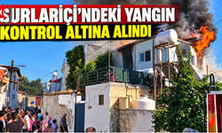 Surlariçi’nde korkutan yangın